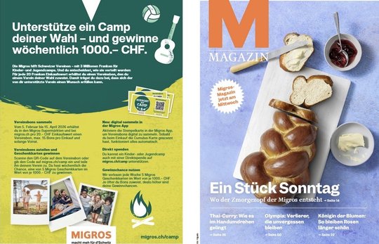 Das «Migros-Magazin» legt seinen Fokus neu aufs Wochenende statt auf den Wochenbeginn... (Screenshot: magazine.migros.ch)