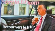 Schwacher Start: Die fusionierte Doppelzeitschrift «L'Illustré / TV8» debütiert mit einem Wohlfühl-Porträt über «le Superbanquier» Sergio Ermotti. (Bild © KR)
