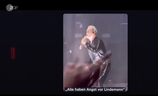 Alles nur «Kult-Provokation»? ZDF-Dokumentation erzählt nichts über strukturelle Gewalt im Business, bleibt im Jetzt hängen, ohne die Vergangenheit der umstrittenen Band zu recherchieren... (Bild: Screenshot ZDF)