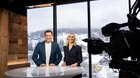 Sascha Ruefer und Annette Fetscherin moderieren das Olympia-Programm auf SRF... (Bild: zVg)