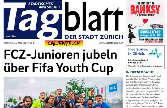Die Sparmassnahmen sollen ohne Einfluss auf die Redaktionen umgesetzt werden, beteuert die von Rahel Blocher präsidierte Gruppe. (Bild Screenshot)