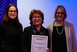 Sonja Zöchling (Mitte) und ihr Team...
