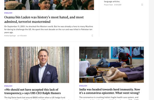 «Globale Zielgruppe»: Nach dem Expansionskurs in Deutschland sucht die NZZ nun auch noch einen Platz an der Sonne auf dem Weltmarkt.