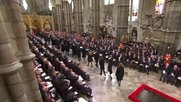 Zeremoniell in der Westminster Abbey am 19. September: Ein Medienereignis mit weniger TV-Zuschauern als ursprünglich gedacht (Bild: Screenshot BBC)