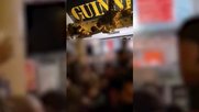 Das verhängnisvolle Video. Inzwischen wurden die Partygäste unkenntlich gemacht…   (Bild: 20 minutes)