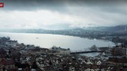 Die Limmatstadt aus der Vogelperspektive in «Schattenkinder» – Der neue Fall aus Zürich von 2022... (Bild Screenshot/SRF-«Tatort»)