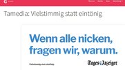 WiederUmbaubeiTamedia25bis30VollzeitstellenwegberichtetderKleinReport