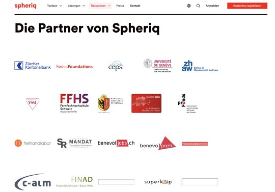 StiftungenSchweizwirdzuSpheriqwieKleinReportberichtet