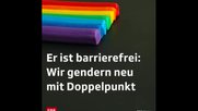 Zur Legitimierung des kreativen Einsatzes des Doppelpunkts führte SRF News niemand geringeres als die Gesellschaft für deutsche Sprache (GfdS) ins Feld. (Bild Screenshot)