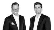 Die beiden Gründer Matthias Thomann (l.) und Tobias Egli haben langjährige Erfahrung im Verkauf von Onlinewerbung und im datengetriebenen Marketing...       (Bild: zVg)