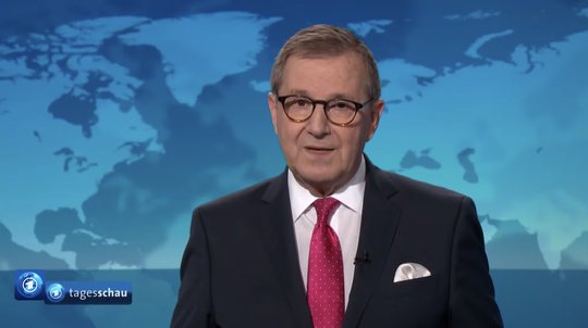Rücktritt vom Ruhestand: Ende 2020 hat sich Jan Hofer von der «Tagesschau» verabschiedet – jetzt ist er zurück... (Bild: Screenshot ARD)