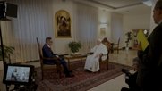 Papst Franziskus macht sich grosse Sorgen, dass sich der Krieg gegen die Ukraine ausweitet...           (Bild Screenshot RSI)