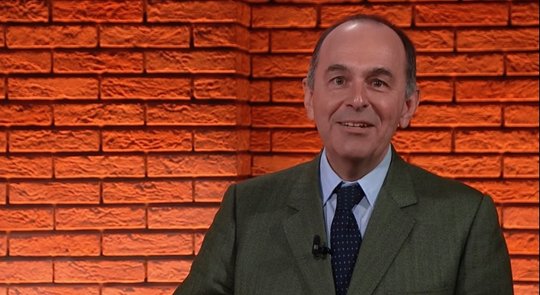 Hiobsbotschaften von Pietro Supino an der Dreikönigstagung des Verbandes Schweizer Medien im Studio von TeleZüri...  (Bild Screenshot Livestream)