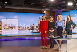 CNN Money feiert am WEF seine Feuertaufe