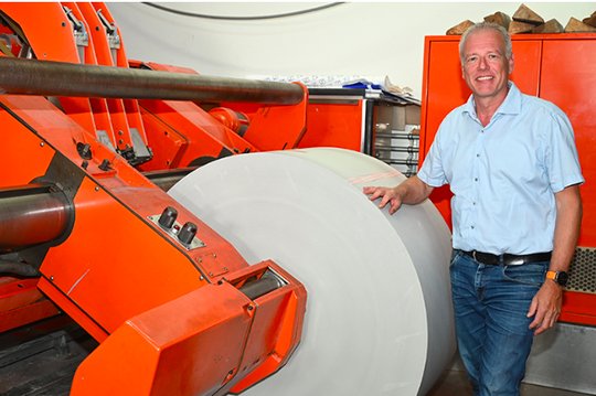 «Es hat extrem Überwindung gekostet», sagt Philipp Theiler zur Stilllegung der letzten Zeitungsdruckmaschine im Kanton Schwyz... (Bild zVg / Linth24)