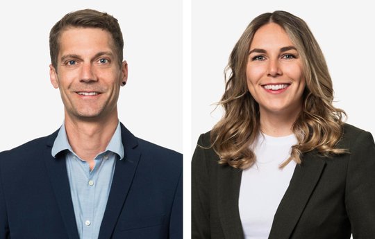 Steiner und Thurnherr arbeiten beide in einem Teilzeitpensum... (Bild: zVg)