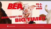 «Tier im Fokus» sieht hier «unlautere Werbung»: Werbesujet für die BEA, die am 25. April in Bern startet... (Bild: TiF, zVg)