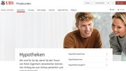  Ab dem 1. November sind erste Angebote auf Homegate und FinanceScout24 verfügbar, anschliessend sollen sie auf die Immobilienplattform ImmoScout24 ausgeweitet werden...  (Screenshot © UBS)
