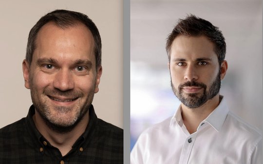  Marco Di Bernardo (l.) verlässt 20 Minuten, «um sich beruflich ausserhalb der Medienbranche neu zu orientieren»; Dean Cavelti kommt per Februar 2024...    (Bilder zVg)