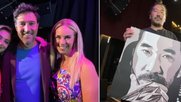 Das Moderations-Trio: Jennifer Bosshard, Salar Bahrampoori, Nicole Berchtold. Hauptgewinner: Fabian Bane Florin, Gesicht des Jahres…          (© Klein Report/André Häfliger)