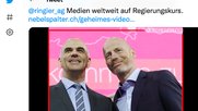 Die meisten Tweets, die der Ringier-Chef erntete, waren kurz und schmerzhaft. (Screenshot Twitter)