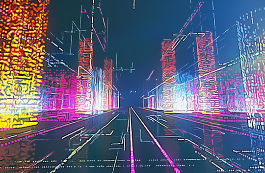 Noch grasen keine virtuellen Kühe auf den Wiesen des Metaverse, die demnächst zu Bauland werden sollen...            (Bild: Blockchain Media)