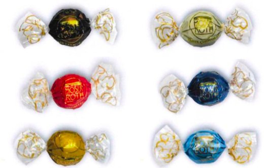 Die roten «Moser Roth»-Kugeln kommen dem Original von Lindt & Sprüngli zu nahe, befand das Handelsgericht Aargau... (Bild: Screenshot KR)