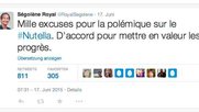 Twitter-Entschuldigung von Ségolène Royal
