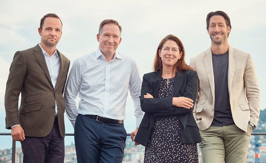David Schärer, Roman Geiser, Regula Bührer Fecker und Pablo Koerfer neu alle unter einem Dach...