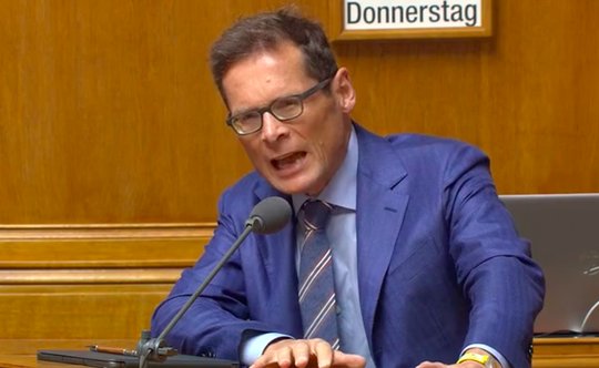 Disziplinarmassnahmen für Roger Köppel ja, Immunität aufheben nein, findet die Rechtskommission des Nationalrats. (Bild Screenshot parlament.ch)