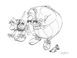 Geknickte Gallier (Quelle: Twitter.com)