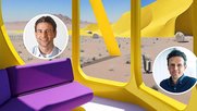 Für das «Metaverse Barometer Switzerland 2023» haben sich Tobias Schlager, Professor Uni Lausanne, und Lukas Diem, Strategiechef TBWA\Zürich, in die virtuelle Welt versetzen lassen… (Bilder: zVg)