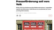 Am Ostersonntag über den «SonntagsBlick» publik gemacht: Leroy Bächtold war bereits 2022 gegen das Mediensubventionspaket dabei...    (Bild: Sobli/Screenshot)