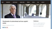 Rudolf Strahm konnte sein unfreiwilliges Ende als Kolumnist für Tamedia nur auf seiner eigenen Webseite publizieren...  (Screenshot)