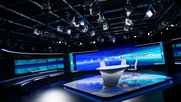 Demnächst aus diesem Studio: die Highlights der Super League und Challenge League...               (Bild: Blue Sport) 