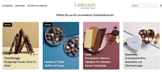 «Obwohl keine Vorwürfe an die aktuelle Firmenleitung von Läderach im Raum stehen, wird das Leid der mutmasslichen Opfer doch mit dem Familien- und Firmennamen in Verbindung gebracht», erklärt die Festivalleitung des ZFF... (Bild Webseite/Läderach)