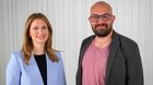 Alexandra Pavlović und Reto Vogt führen als Doppel-Spitze den Verein, der sich für Qualität im Journalismus einsetzt... (Bild: zVg)