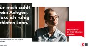 Die BLKB kommuniziert ihre Werte beim Anlegen mir einer Dialog-Kampagne, wo Kundinnen und Kunden zu Wort kommen…      (Bild: Brinkertlück)