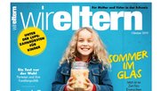 Ab der September-Ausgabe bietet das Familienmagazin «wir eltern» noch mehr Ideen und Services, eine Agenda und neue Kolumnen... (Bild: © Titelbild «wir eltern», Ausgabe: Oktober 2019)