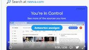 Neeva verzichtet komplett auf Werbung und Tracking der User...        (Screenshot Erklärvideo)
